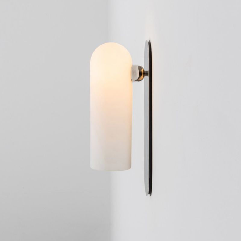 Schwung Odyssey Polished Nickel Wall Light | Large